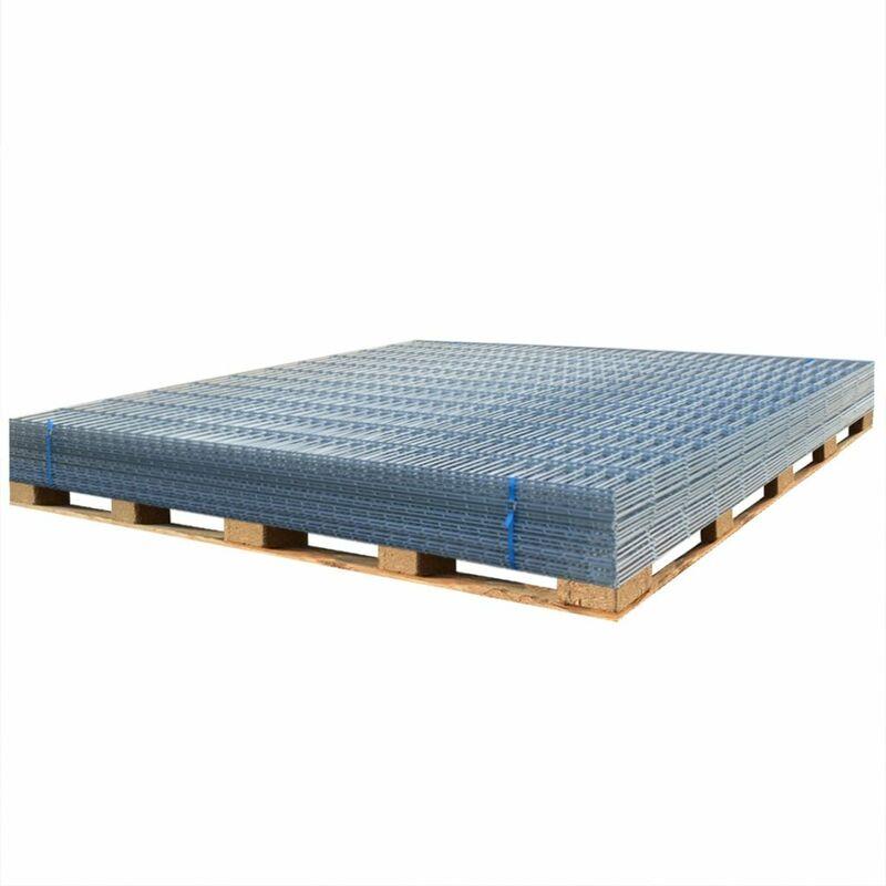 2D Pannello di Recinzione Giardino 2008x830 mm 4m Argento - ASUPERMALL