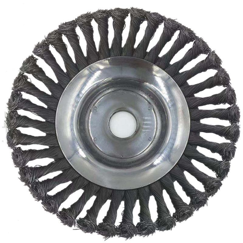 Asupermall - 6 / 8Inch del filo di acciaio della rotella Grass Cutter Trimmer Parts antiusura Rust rimozione di sarchiatura Piastra Mower Capo