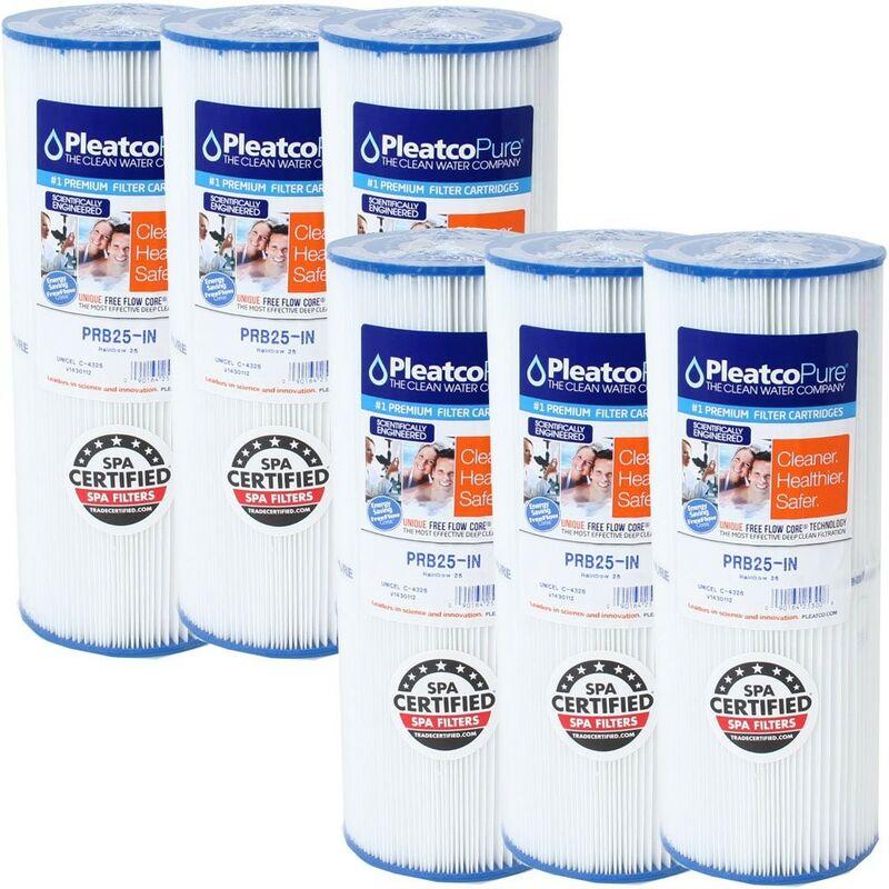6 FILTRO PRB25-IN Cartuccia filtrante per piscina o spa - PLEATCO PURE