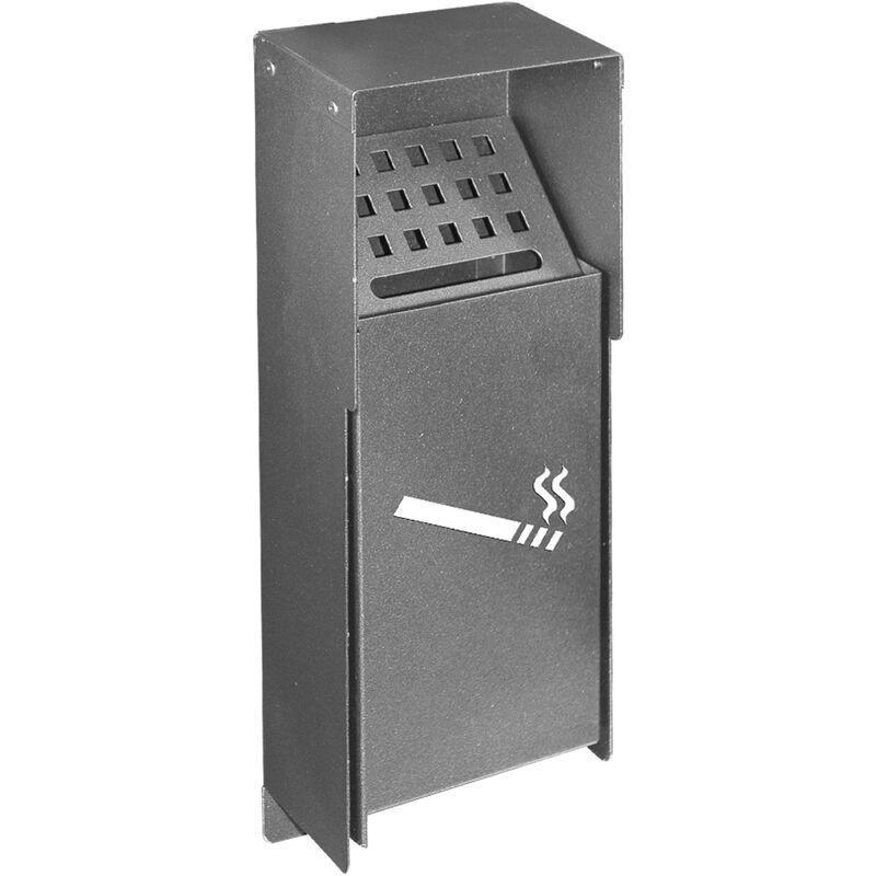 810.a - POSACENERE DA ESTERNO ANTRACITE CM 14x8x34H -- A MURO - MILLE 810.a - POSACENERE DA ESTERNO ANTRACITE CM 14x8x34H -- A MURO - MILLE