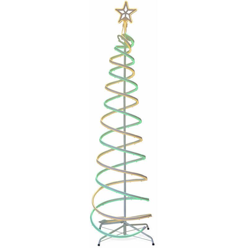 Albero di Natale a spirale bicolore - DMAIL Albero di Natale a spirale bicolore - DMAIL