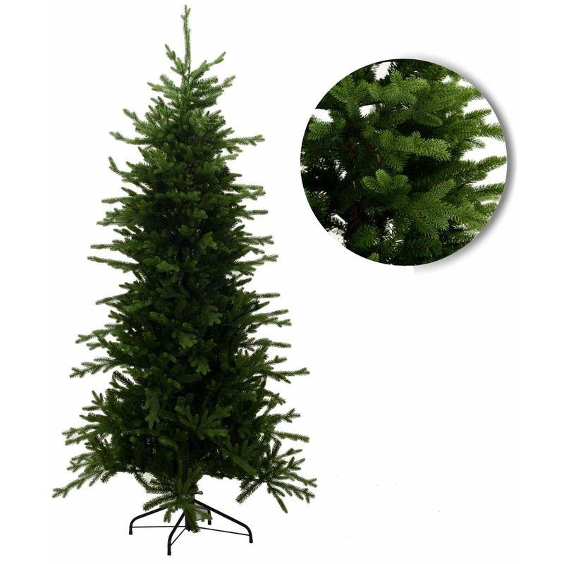 Albero Di Natale Artificiale H270cm Monte Rosa Verde - Adami