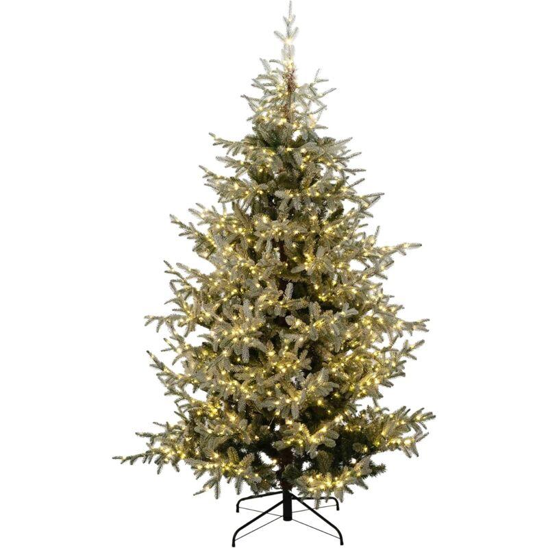 Xone - Albero di Natale Nicolai Innevato 2000 Led Altezzo 240cm - Real Touch NAT02224 Xone - Albero di Natale Nicolai Innevato 2000 Led Altezzo 240cm - Real Touch NAT02224