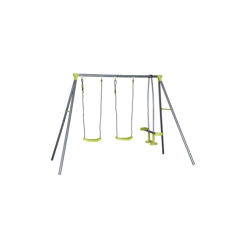 ALTALENA CON CAVALCABILE BABY SWING SET 3 posti - cm 269 x 153 x h 195 - NULL ALTALENA CON CAVALCABILE BABY SWING SET 3 posti - cm 269 x 153 x h 195 - NULL