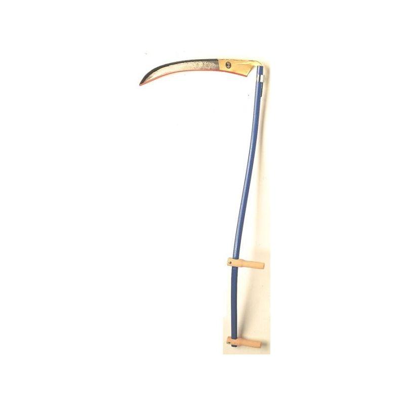 Falce Fieno 60 cm Manico Tubo Acciaio - Angelo B