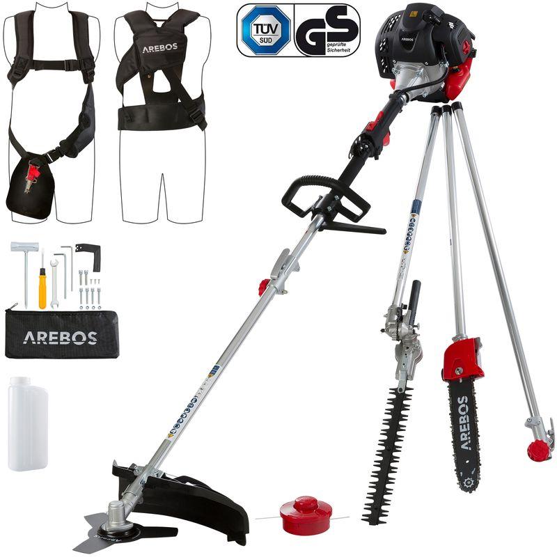 Arebos Tagliaerba a filo Tosaerba Decespugliatore Potatore Falciatrice 5in1 ECO Arebos Tagliaerba a filo Tosaerba Decespugliatore Potatore Falciatrice 5in1 ECO