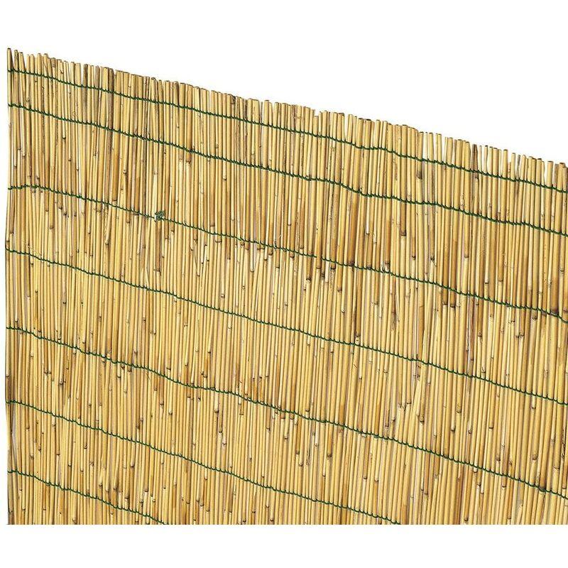 Arella Arelle in canna bambù stuoia ombreggiante cm 200x300 cm 2x3 m per copertura recinzione giardino ringhiera balcone in bamboo