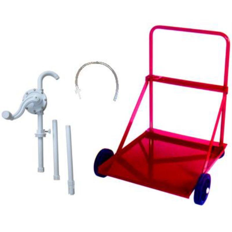 art.538/M-200 - Pompa travaso rotativa per fusti con carrello per urea - BONEZZI