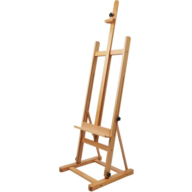Cavalletto per pittura da studio Siena - legno massello di faggio - per artisti e atelier artistici di belle arti - Artina Cavalletto per pittura da studio Siena - legno massello di faggio - per artisti e atelier artistici di belle arti - Artina