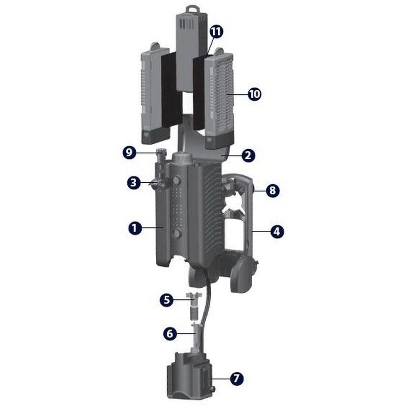 Carbone ricambio kompatto k3 2pz - ASKOLL