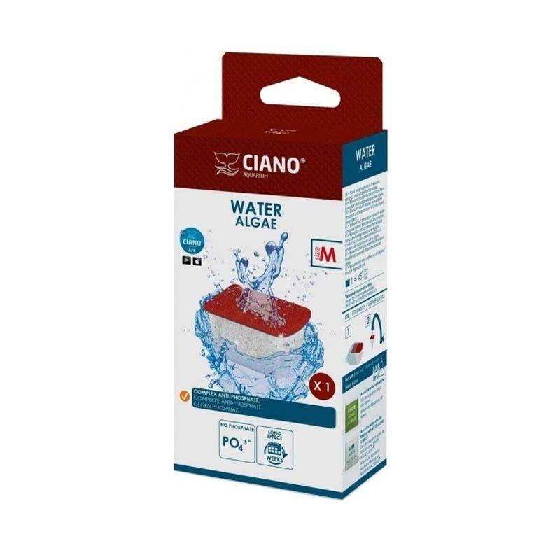 Water Algae Size m - Ricambio Cartuccia per Filtri CF80 - Ciano