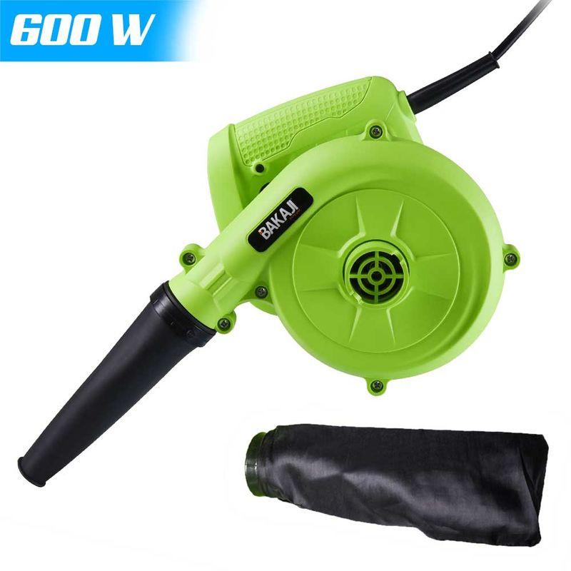 Aspiratore Elettrico 600W Aspirapolvere Soffiatore Mini Aspirafoglie Portatile - BAKAJI
