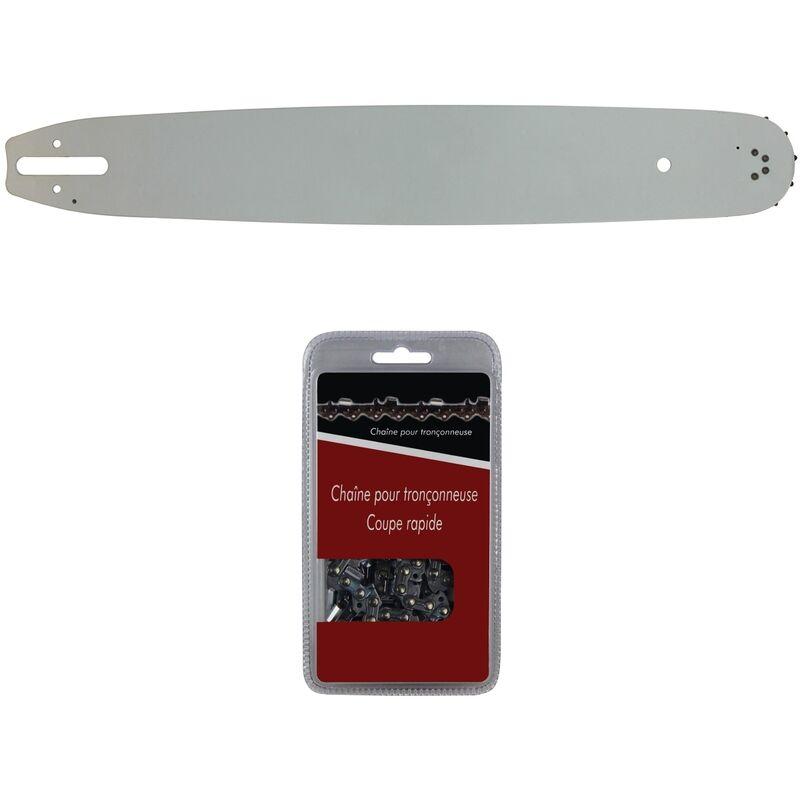 Gt Market - Barra guida 40 cm (16 pollici) + catena 60 maglie - Compatibile con motoseghe stihl ms 291, 311 e 391