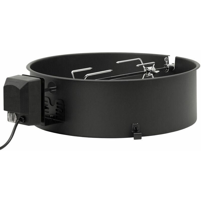 BBQ-Toro Set di spiedini per barbecue per barbecue a bollitore ø 47 cm con corpo barbecue, spiedino, motore e aghi per carne