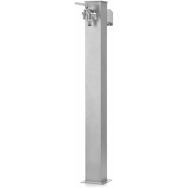 Fontana da Giardino con Doppio Rubinetto Belfer 42/QRR Alluminio