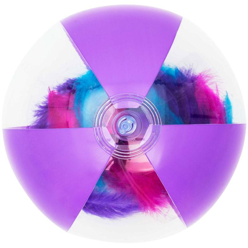 Dmail - Pallone da spiaggia con piume