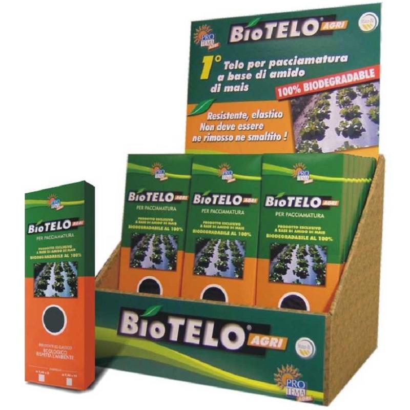 Filnova - biotelo per pacciamatura hobbysti 1.4mt x 10mt biodegradabile