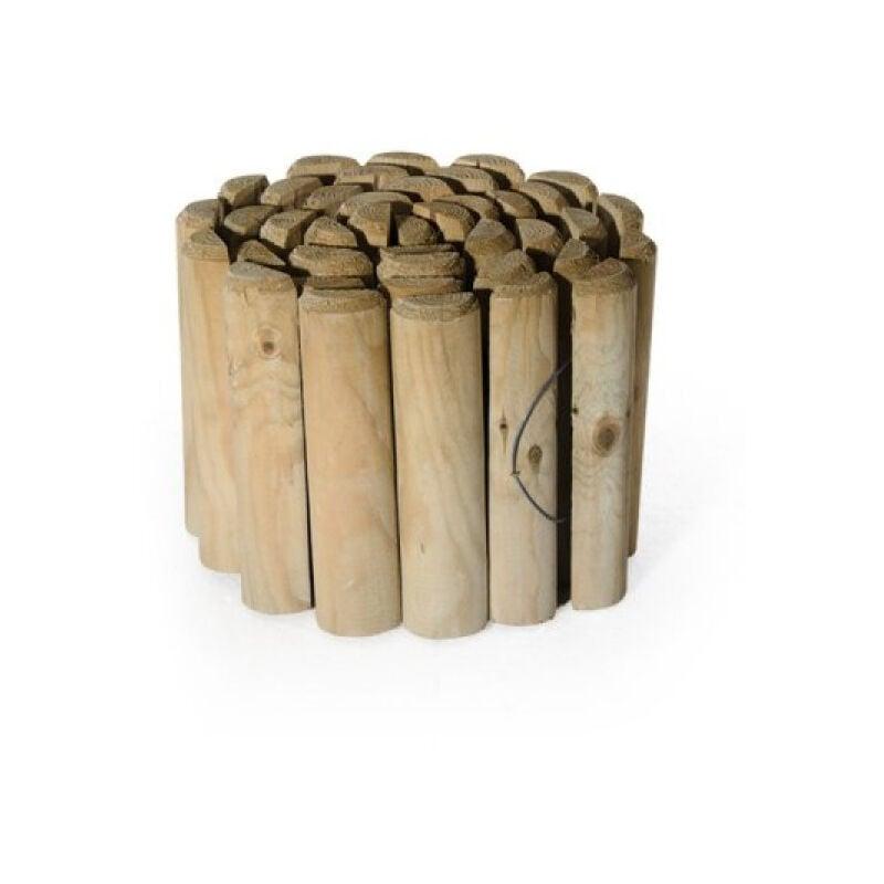 Bordura in legno rotolo 200x5xH20 Verdelook
