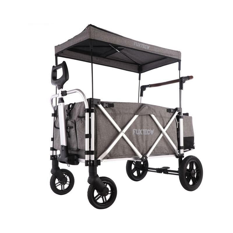 Carrello pieghevole/ carrozzina da passeggio di lusso da giardino da spiaggia Fuxtec CTL-900 grigio premium