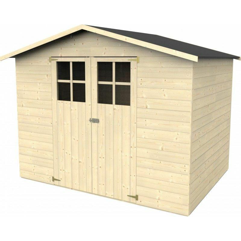 Casetta in legno Lodum 12mm, 240 x 180 cm, 4.42m²