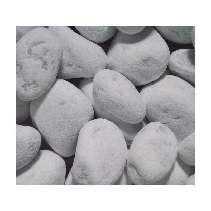 Ciottoli marmo bianco di carrara 40/60MM in sacchi da 25 kg