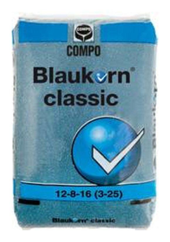 Concime fertilizzante colture floricole e orticole blaukorn classic 12-8-16 25kg