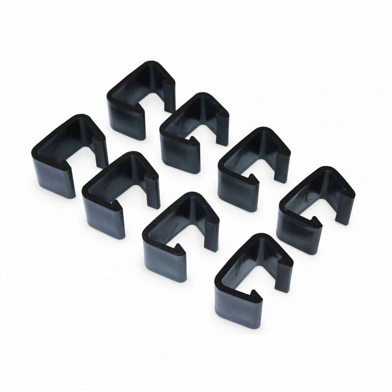 Connettori da giardino Alice's Garden per mobili da giardino, set di 8 connettori - Negro