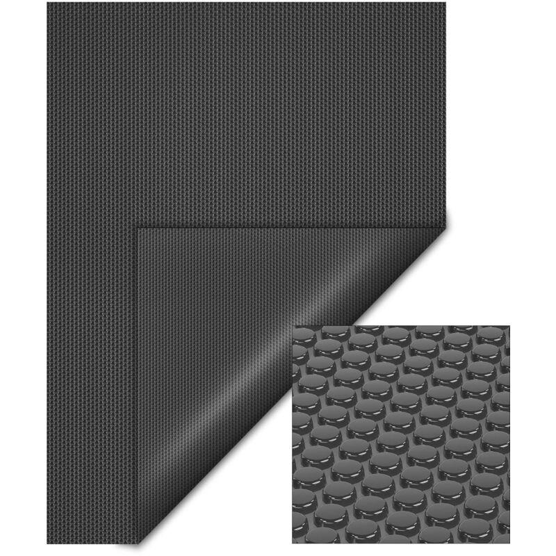 Copertura a bolle d'aria per piscina rettangolare 5x8m nero Protezione isotermica Copertura a bolle d'aria per piscina rettangolare 5x8m nero Protezione isotermica