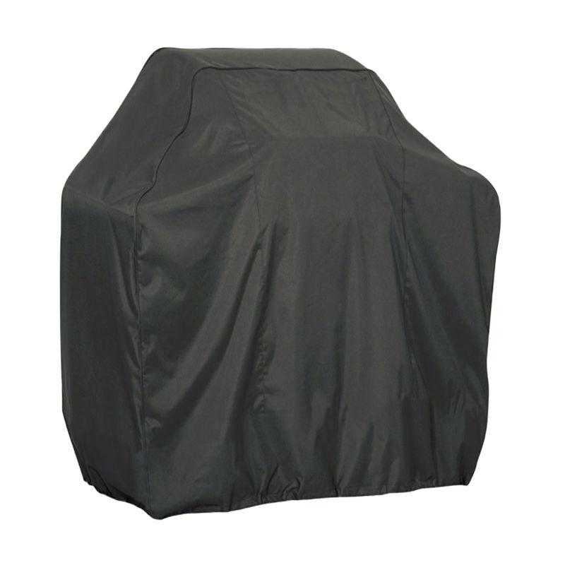 Copri barbecue in tessuto Oxford nero (tessuto Oxford 210D) S) 80 * 66 * 100 cm - ASUPERMALL