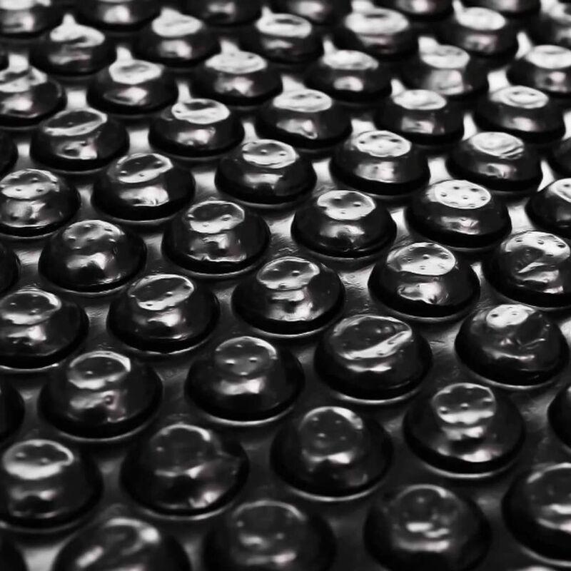 vidaXL Copertura per Piscina Nera 356 cm PE - Nero vidaXL Copertura per Piscina Nera 356 cm PE - Nero