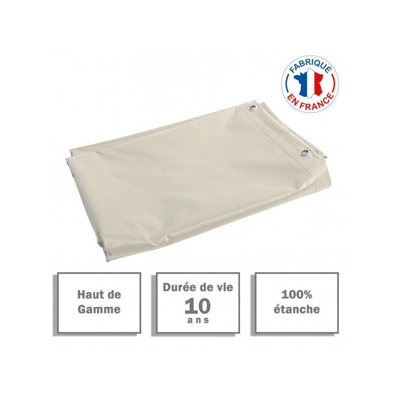 Copertura pergola in PVC 680 Gr/M² TECPLAST Avorio 4 x 6 m - PR1305