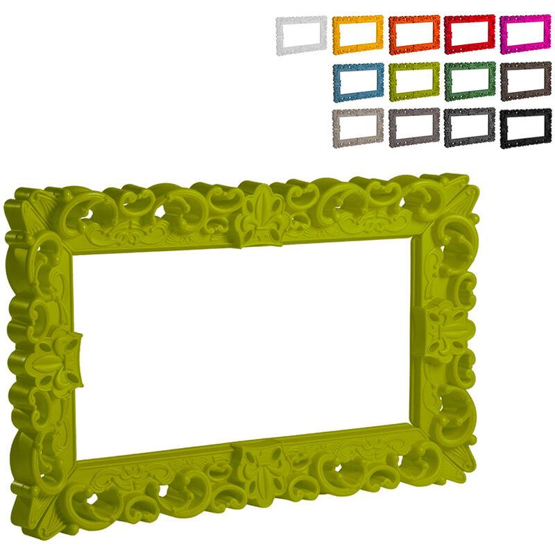 Cornice pop design barocco moderno Slide Frame Of Love M rettangolare | Colore: Verde