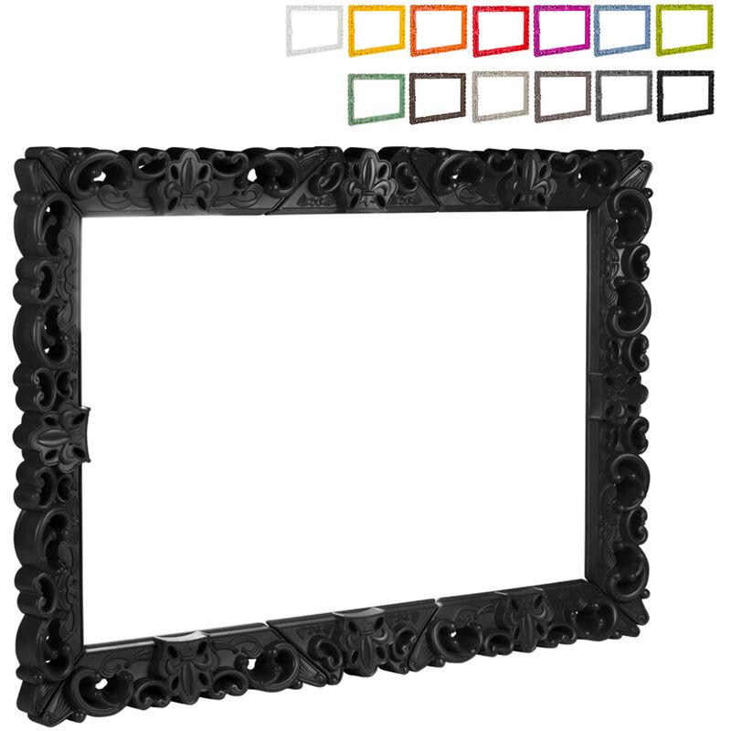 Cornice pop design barocco moderno Slide Frame Of Love Xl rettangolare | Colore: Nero