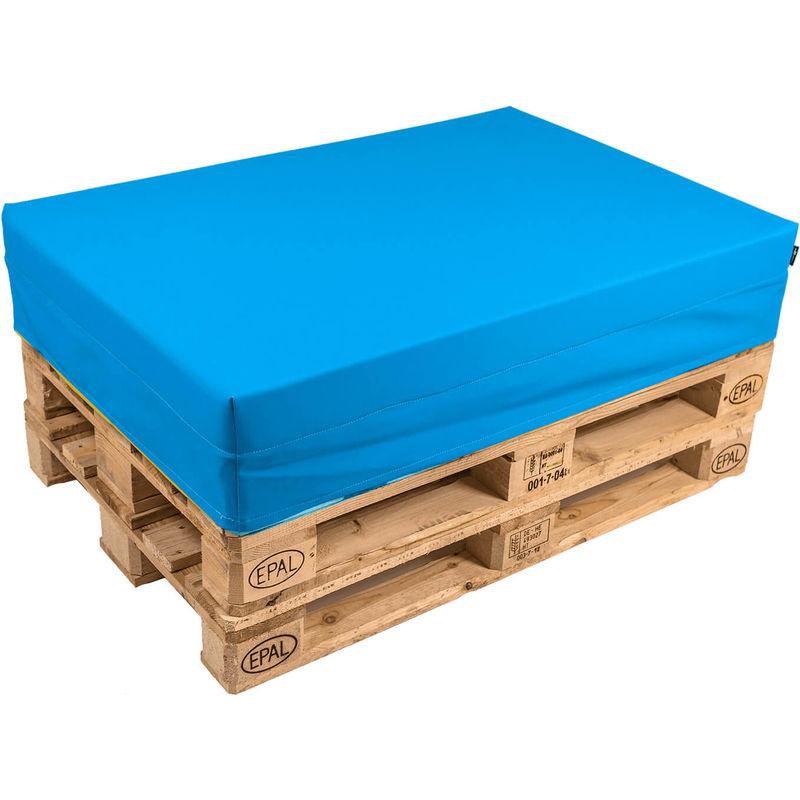 Cuscino Per Pallet 120x80cm In Tessuto Blu Royal - Pomodone Cuscino Per Pallet 120x80cm In Tessuto Blu Royal - Pomodone