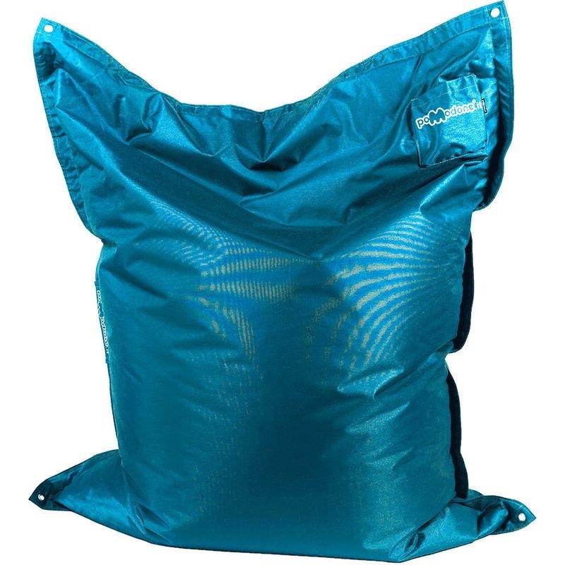 Cuscinone Poltrona Pouf Gigante 175x135 Cm In Acrilico Pomodone Royal Blu