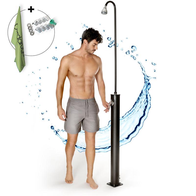 Doccia Solare da Giardino da Esterno con Serbatoio 10 Litri, Piscina Campeggio, con Miscelatore - Dardaruga Doccia Solare da Giardino da Esterno con Serbatoio 10 Litri, Piscina Campeggio, con Miscelatore - Dardaruga