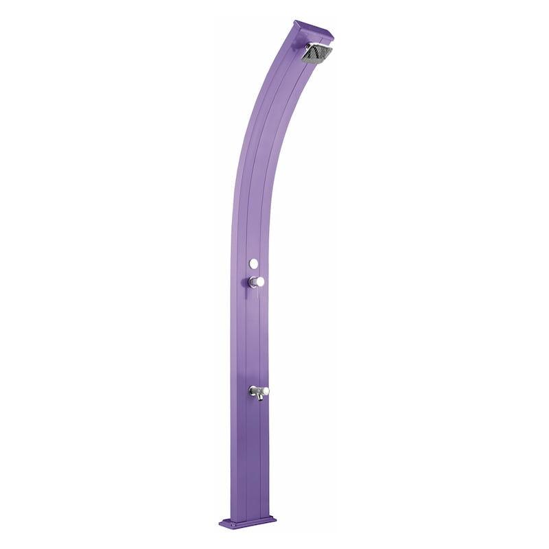 Doccia Da Esterno Giardino Miscelatore E Lavapiedi Arkema Spring Viola