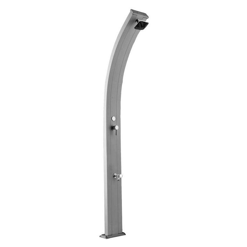 Doccia Da Esterno Giardino Miscelatore E Lavapiedi Arkema Spring Inox Paint
