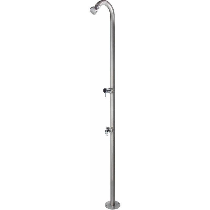 Doccia Da Giardino Con Miscelatore 42d2 Acciaio Inox - Belfer