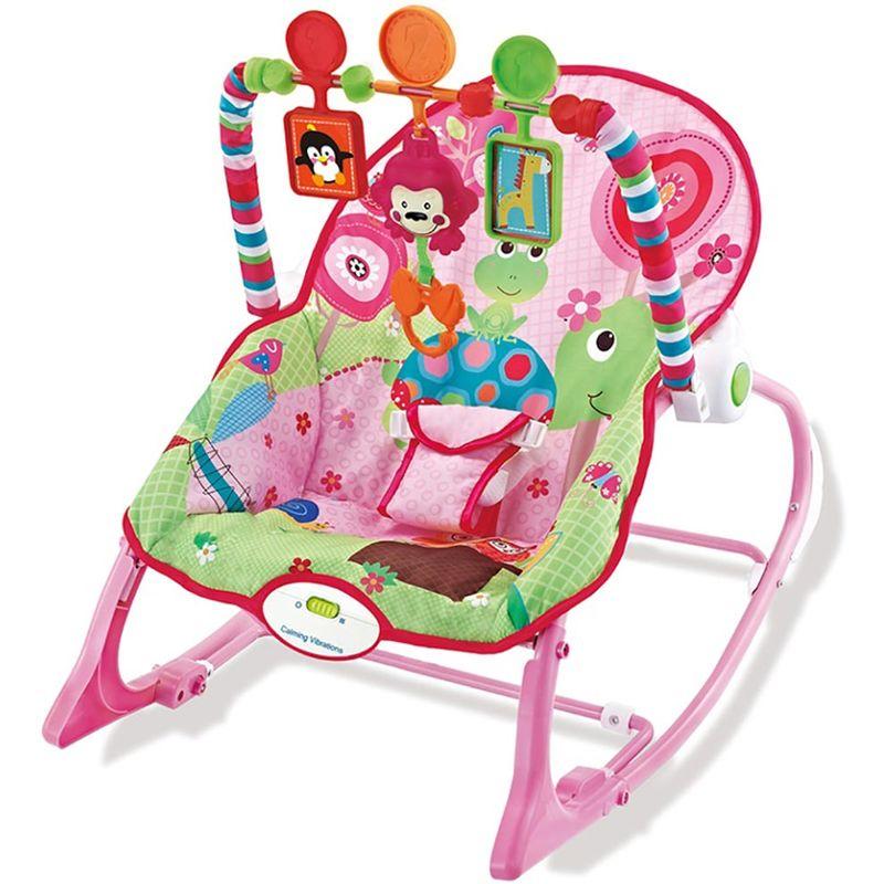 Dondolo Sdraietta per Neonati Vibrante Musicale Fitch Baby Schienale Regolabile Dondolo Sdraietta per Neonati Vibrante Musicale Fitch Baby Schienale Regolabile