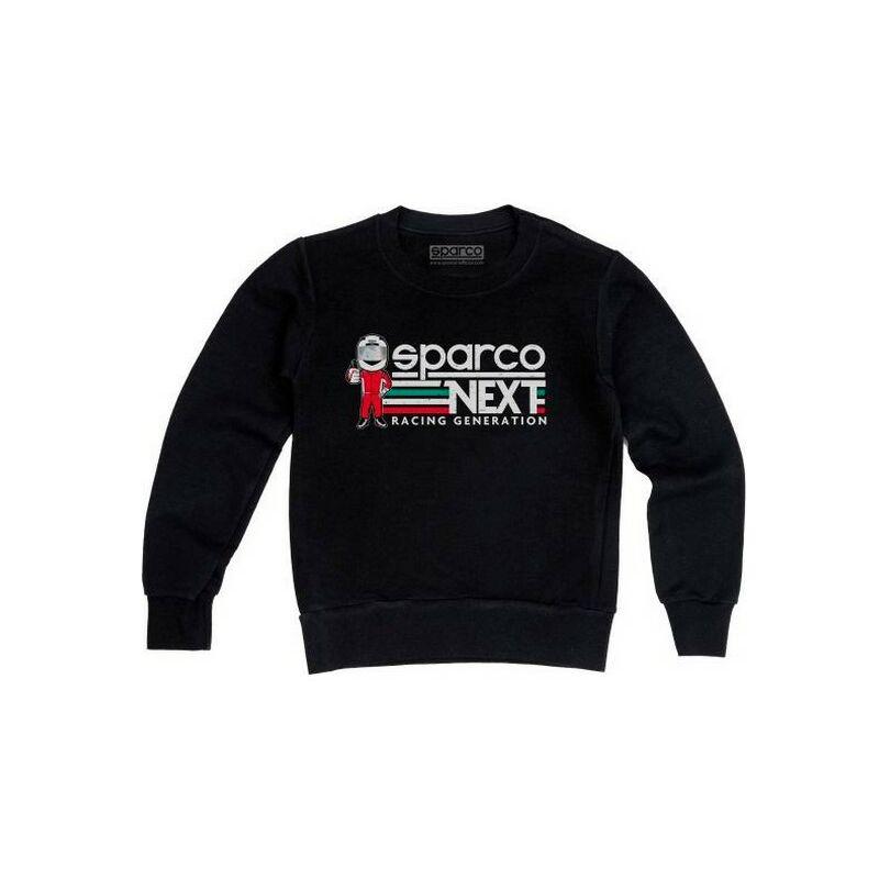 Felpa senza Cappuccio Bambino Next Generation Nero 5-6 Anni 5-6 Anni - Sparco
