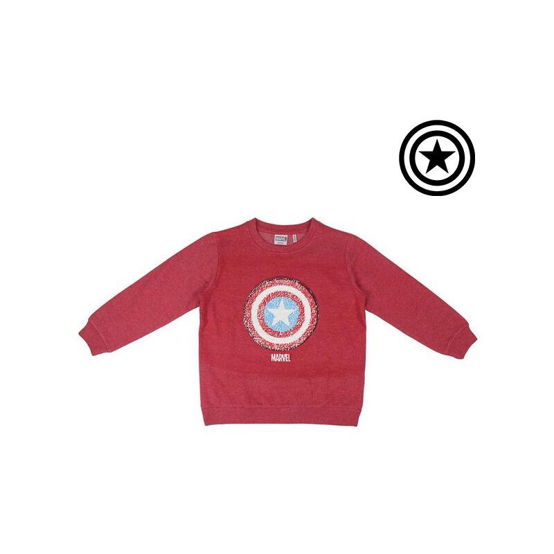 Felpa senza Cappuccio Bambino Rosso 2 anni 2 anni - The Avengers