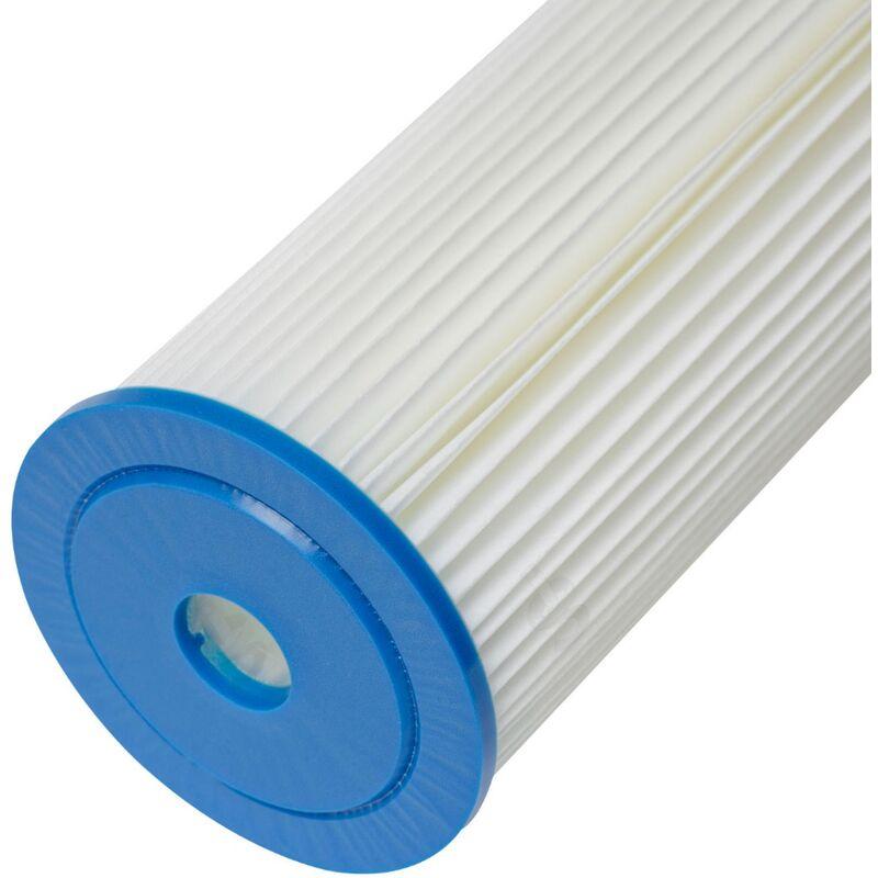 Filtro 10" 4.5" Jumbo Pleated 50 Micron Big Cartuccia Pieghettata Filtraggio Acqua