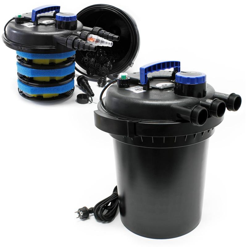Filtro a pressione per laghetti CPF-250 UVC 11W fino a 10.000 L - Sunsun