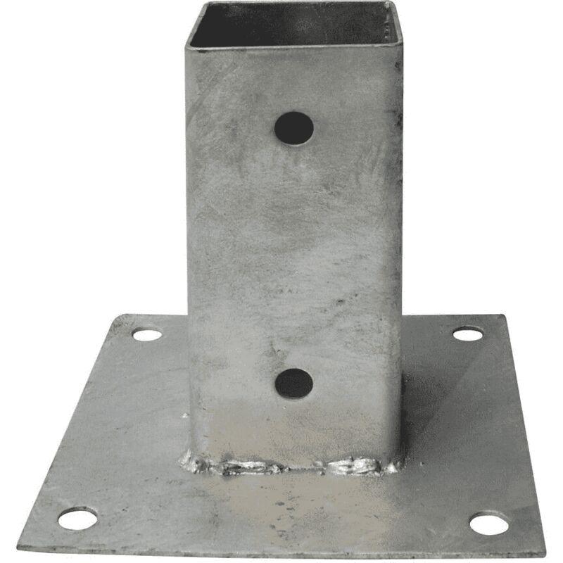 Piastra di Fissaggio a Vite per Pali 71x71 - Verdelook