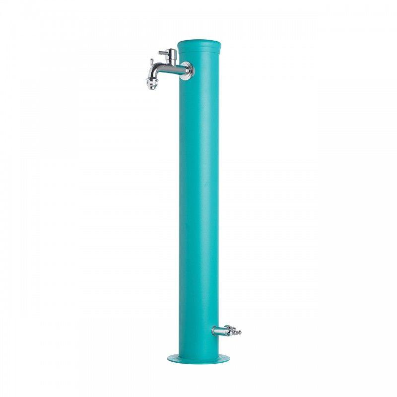 Belfer - Fontana Da Giardino Con Doppio Rubinetto 42/arr Turchese