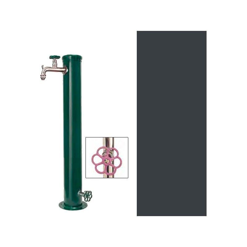 Belfer - Fontana Da Giardino Con Doppio Rubinetto 42/arrf Antracite