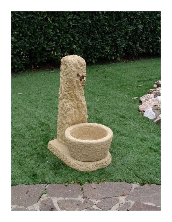 Bonfante - Fontanella In Pietra Ricostruita Islanda Tufo Bonfante - Fontanella In Pietra Ricostruita Islanda Tufo