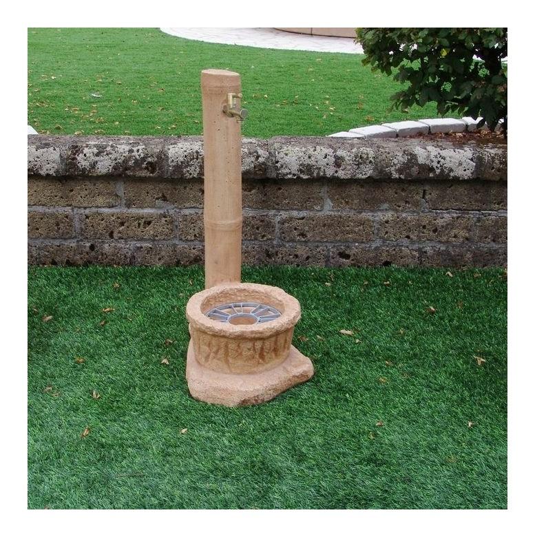 Fontanella In Pietra Ricostruita Yuma Tabacco - BONFANTE