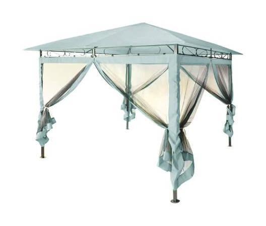 Giovanni Ferrrari - Gazebo in metallo con zanzariera 'Mosquito' cm. 300 x 300 Giovanni Ferrrari - Gazebo in metallo con zanzariera 'Mosquito' cm. 300 x 300